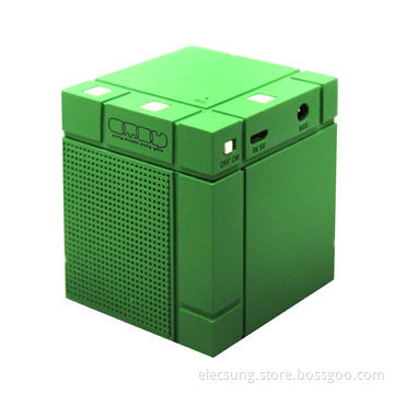 Portable Wireless Bluetooth Speaker with Classic Design, FM Radio, Handsfree Calling